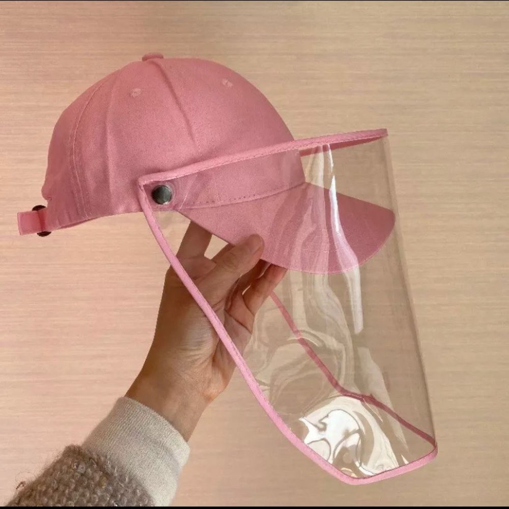 Face protection cap